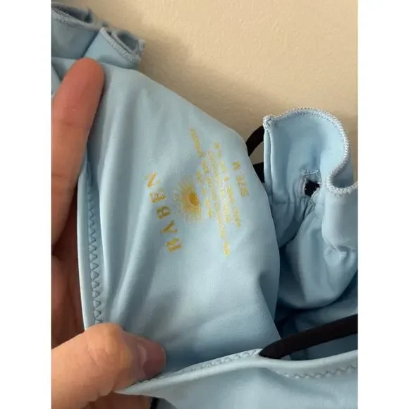 BABEN NWT Antoinette One Piece in Blue & Black Size Medium - Picture 5 of 5